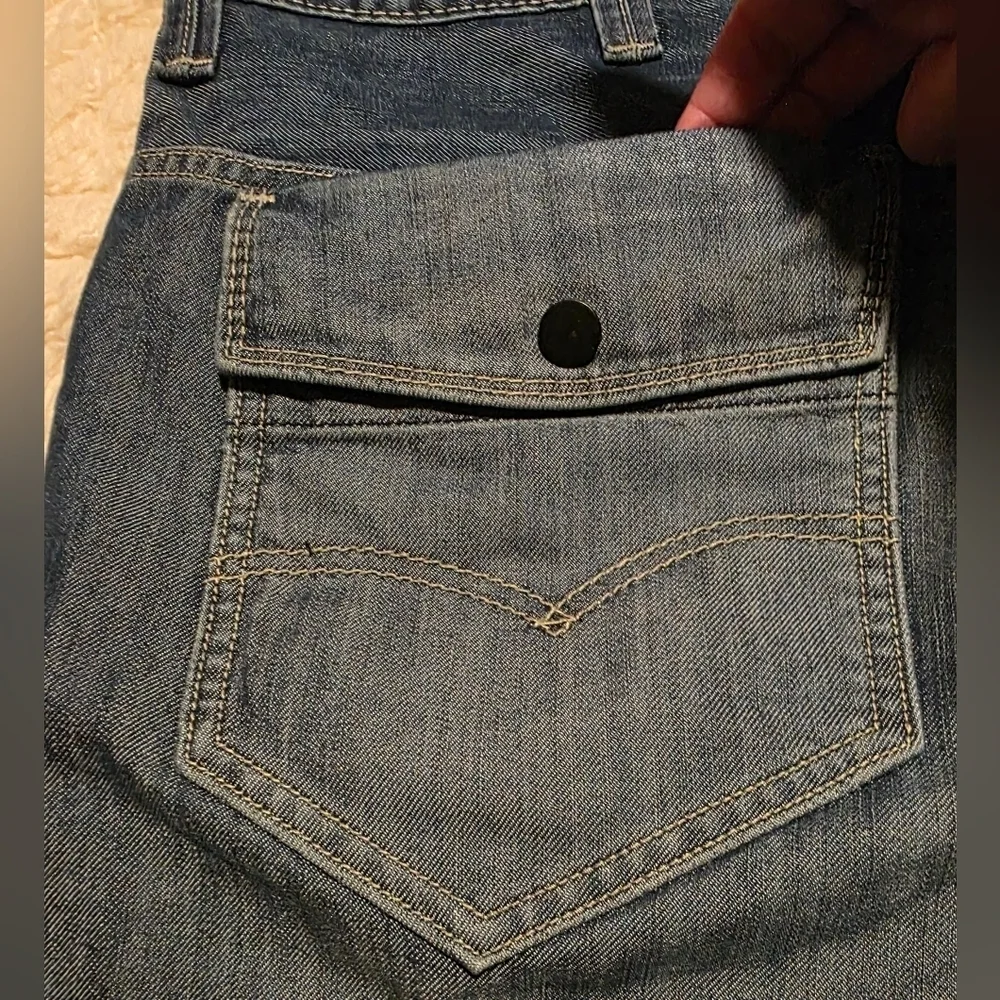 Levi's 569 Loose Straight Fit Medium Wash Men's Blue Jeans 38x34